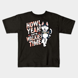 Walkies time Kids T-Shirt